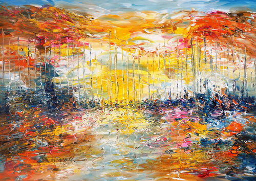 Sail Boat Marina XL 4 van Peter Nottrott, Schilderij te koop op Singulart