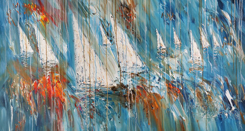 Sailing Regatta L 2 von Peter Nottrott, Malerei kaufen auf Singulart