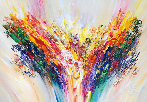Positive Energy S 7 van Peter Nottrott, Schilderij te koop op Singulart