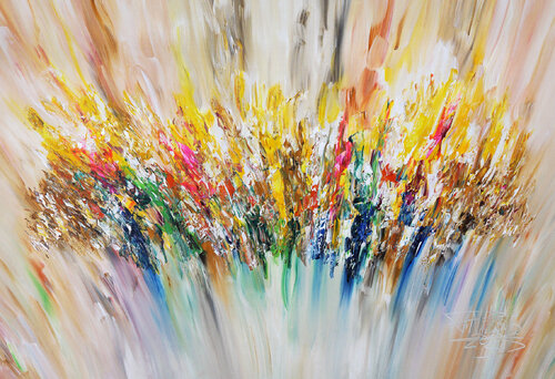 Sweet Soft Symphony XL 3 van Peter Nottrott, Schilderij te koop op Singulart