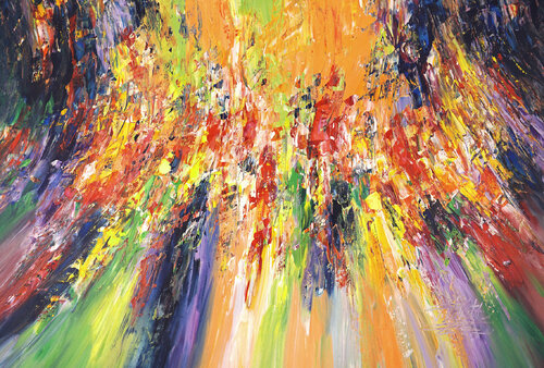 Symphony Of Spring XL 3 van Peter Nottrott, Schilderij te koop op Singulart