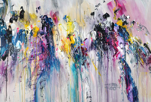 Symphony Of Dreams XL 1 van Peter Nottrott, Schilderij te koop op Singulart
