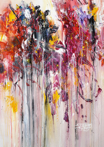 Summer Thunderstorm M 1 di Peter Nottrott, Pittura in vendita su Singulart