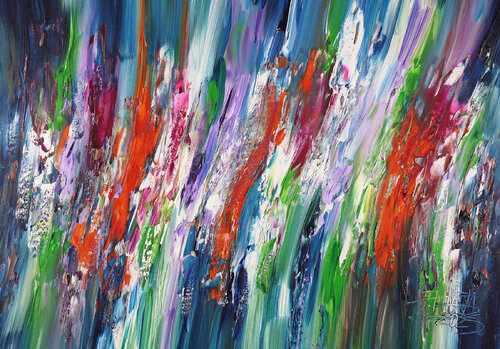 Green Dreamworld S 2 van Peter Nottrott, Schilderij te koop op Singulart