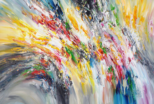 In A Good Mood XL 1 par Peter Nottrott, Peinture en vente sur Singulart