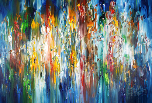 Colours Of Nature XL 3 van Peter Nottrott, Schilderij te koop op Singulart