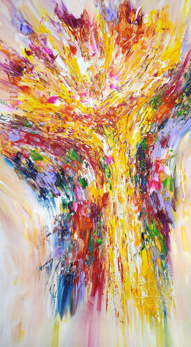 Celebration L 4 van Peter Nottrott, Schilderij te koop op Singulart
