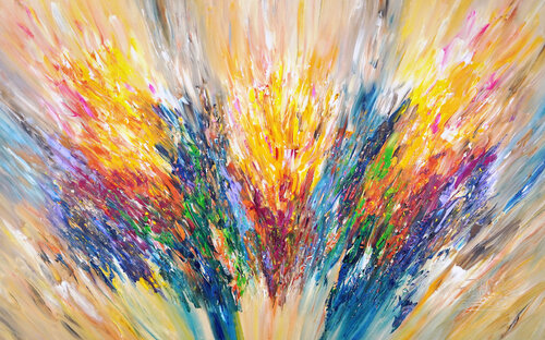 Positive Energy XXXL 10 van Peter Nottrott, Schilderij te koop op Singulart