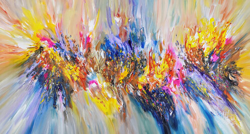 Good Mood Symphony L 1 von Peter Nottrott, Malerei kaufen auf Singulart