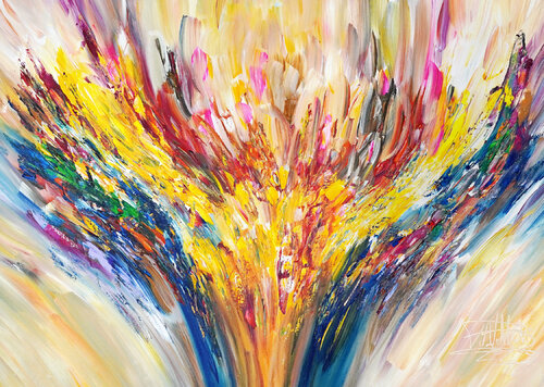 Positive Energy M 7 von Peter Nottrott, Malerei kaufen auf Singulart