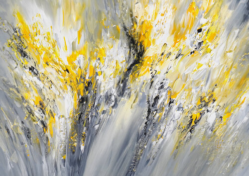 Elegance Anthracite M 1 par Peter Nottrott, Peinture en vente sur Singulart