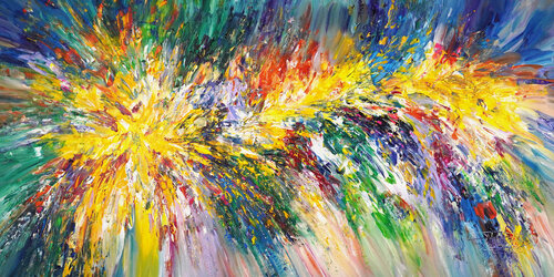 Celebrate The Life XXL 1 par Peter Nottrott, Peinture en vente sur Singulart