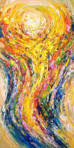 Desire Of Freedom XXL 6 by Peter Nottrott, Painting for Sale on Singulart