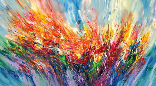 Flowery Energy L 1 de Peter Nottrott, Pintura a la venta en Singulart