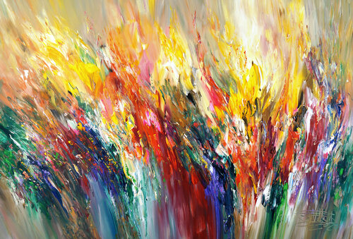 Awesome Wonderworld XL 1 de Peter Nottrott, Pintura a la venta en Singulart