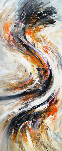 Stick: Black And White 8 de Peter Nottrott, Pintura a la venta en Singulart