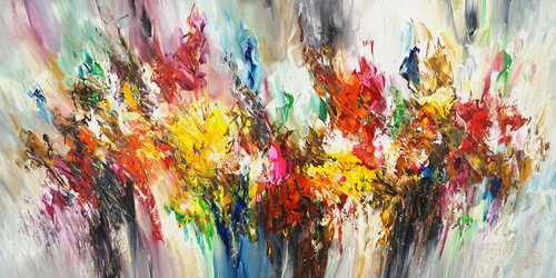 Awesome Daydream XXL 2 van Peter Nottrott, Schilderij te koop op Singulart