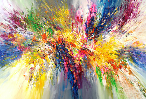 One Summer Day XL 1 van Peter Nottrott, Schilderij te koop op Singulart