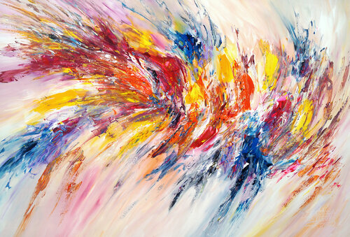 Energy Storm XL 1 van Peter Nottrott, Schilderij te koop op Singulart