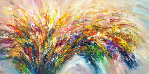 Sence Of Delight XXL 2 van Peter Nottrott, Schilderij te koop op Singulart