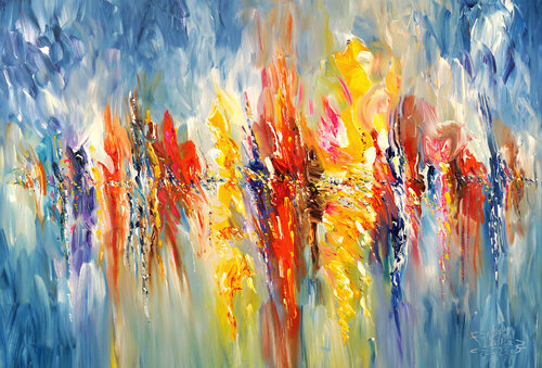 Seaside Rendezvous XL 1 van Peter Nottrott, Schilderij te koop op Singulart