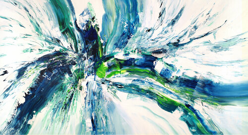 Caribbean Daydream L 2 van Peter Nottrott, Schilderij te koop op Singulart