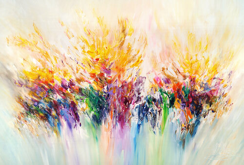 Summer Inspirations XL 1 van Peter Nottrott, Schilderij te koop op Singulart