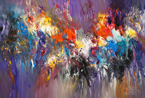 Awesome Nights And Days XL 1 van Peter Nottrott, Schilderij te koop op Singulart