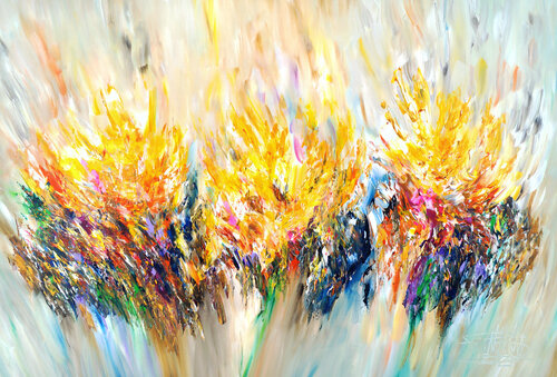 Summer Inspirations XL 3 van Peter Nottrott, Schilderij te koop op Singulart