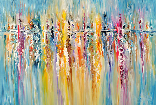 Seaside Rendezvous XL 3 van Peter Nottrott, Schilderij te koop op Singulart