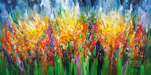 Sunny Summer Day XXL 3 van Peter Nottrott, Schilderij te koop op Singulart