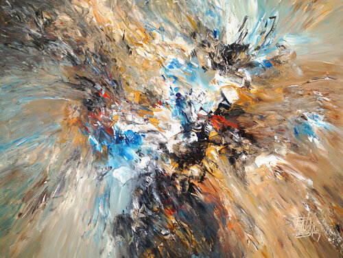 Nature Adventure L 8 van Peter Nottrott, Schilderij te koop op Singulart