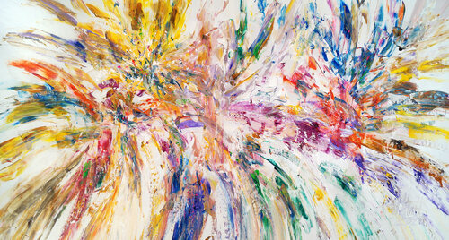 Softly Daydream L 3 van Peter Nottrott, Schilderij te koop op Singulart