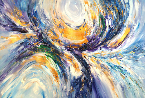 Golden Daydream XL 2 van Peter Nottrott, Schilderij te koop op Singulart