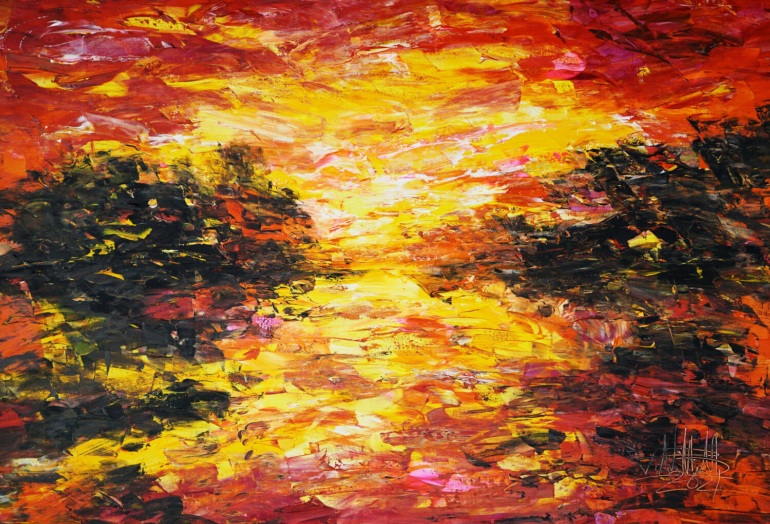 Evening Sunset XL 2 Peter Nottrott