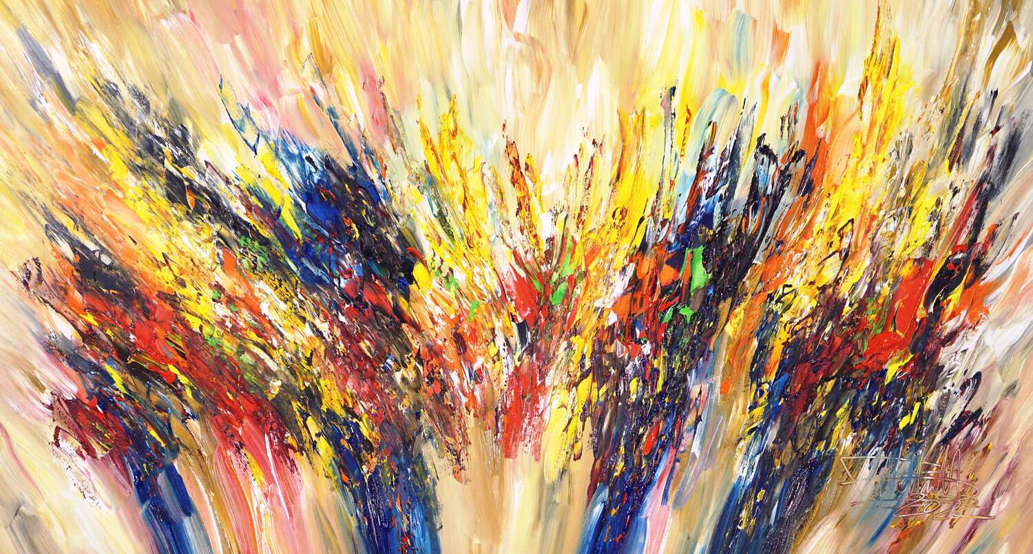 Vibrant Abstraction L 1 Peter Nottrott