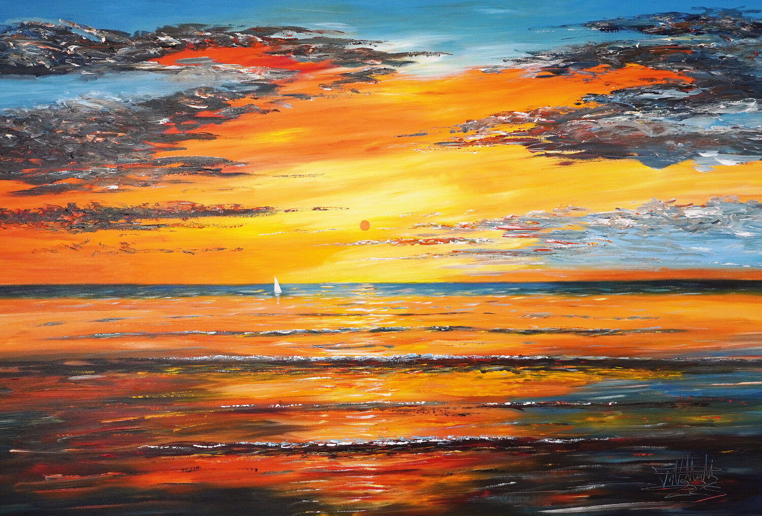 Romantic Seaside Sailing XL 1 Peter Nottrott