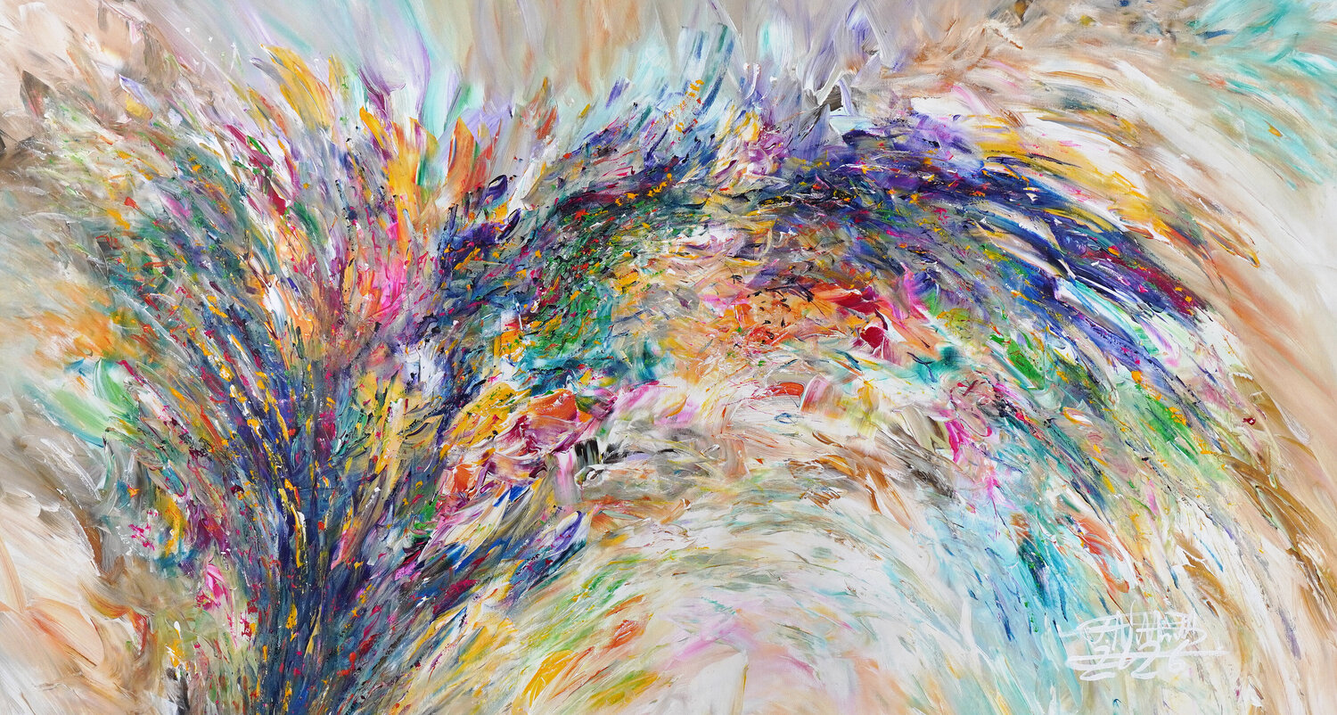 Journey To A Fantasy L 1 Peter Nottrott Original painting for sale