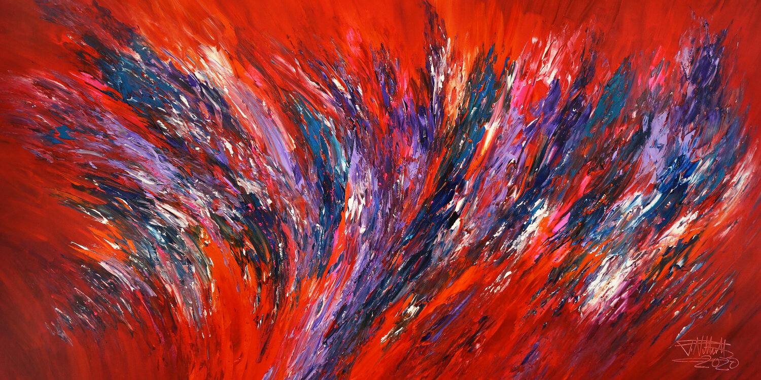 Red Energy Abstraction XXL 1 Peter Nottrott