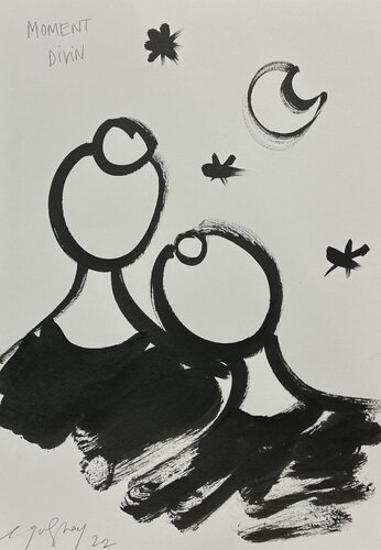 Moment Divin di Etienne Quesnay, Pittura in vendita su Singulart