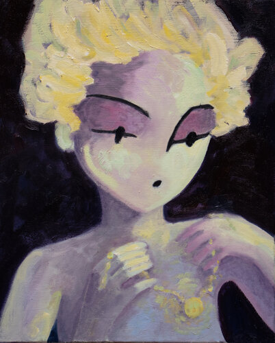 Radioactive Memory van Etienne Quesnay, Schilderij te koop op Singulart