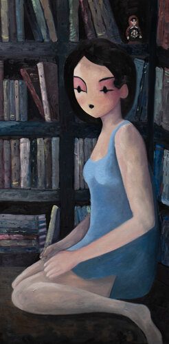 All those stories end well, right ? van Etienne Quesnay, Schilderij te koop op Singulart