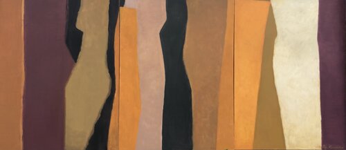 'Grace II' triptych di Olga Konoshchuk, Pittura in vendita su Singulart