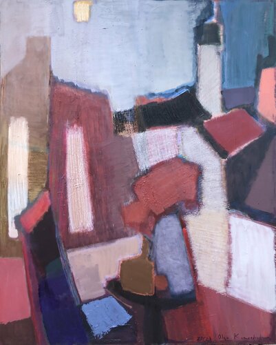 'London Rooftops II' van Olga Konoshchuk, Schilderij te koop op Singulart