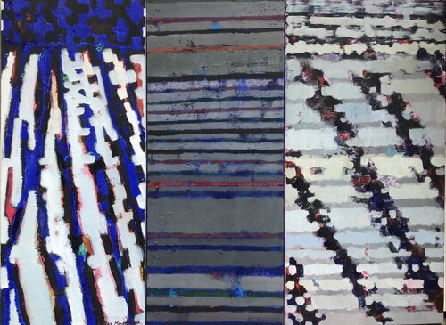‘ Heredity and variability III,V,I’ Triptych Olga Konoshchuk
