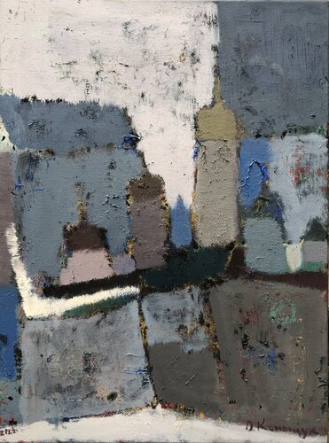 'The sanctuary. Saint Sophia Cathedral. Kyiv' van Olga Konoshchuk, Schilderij te koop op Singulart