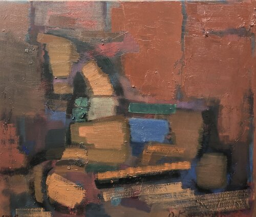 ‘Wooden horse 2022’ von Olga Konoshchuk, Malerei kaufen auf Singulart