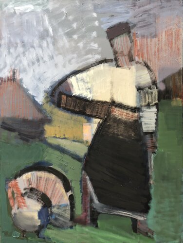 'Hereditary. Ukrainian costume I' van Olga Konoshchuk, Schilderij te koop op Singulart