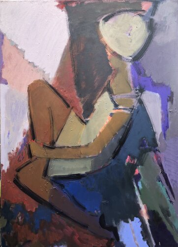'After the bath' van Olga Konoshchuk, Schilderij te koop op Singulart