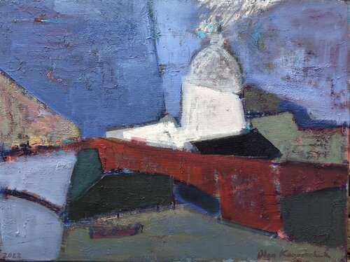 'Embankment II' von Olga Konoshchuk, Malerei kaufen auf Singulart